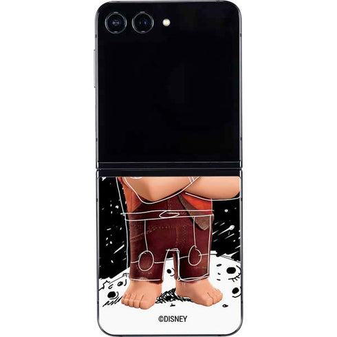 Disney Wreck-it Ralph And Vanellope Space Sketch Galaxy Z Flip5 5G Skin